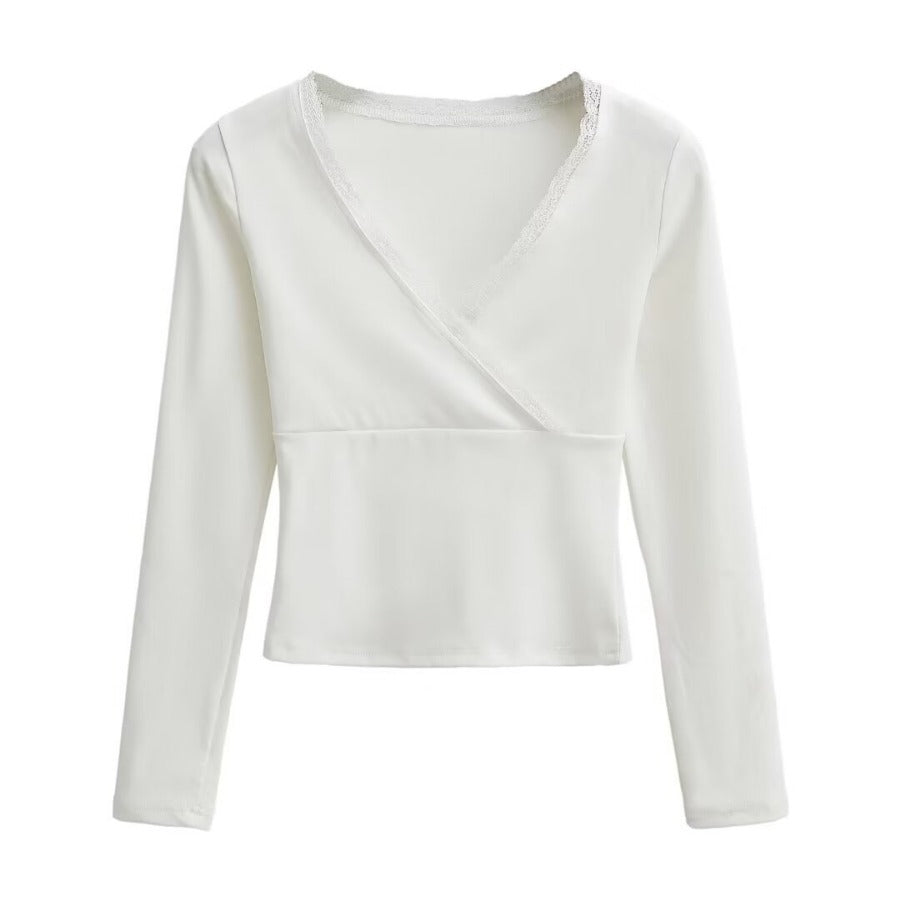 V-neck sweaters