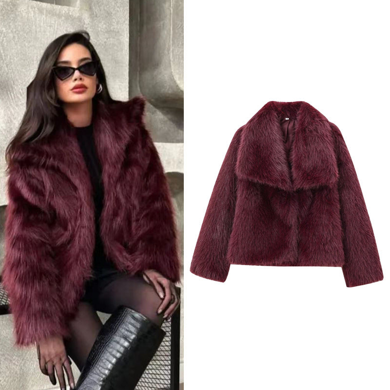 Fur coat