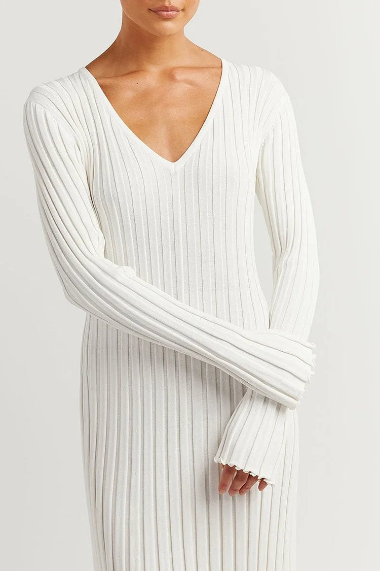 Long sweater dress
