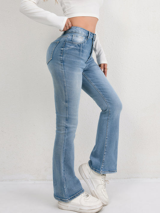 Flared jeans