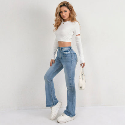 Flared jeans