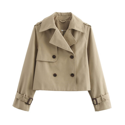 Short trench coat