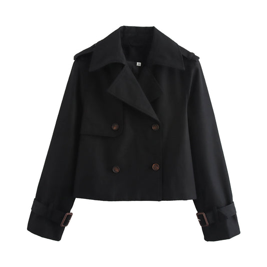 Short trench coat