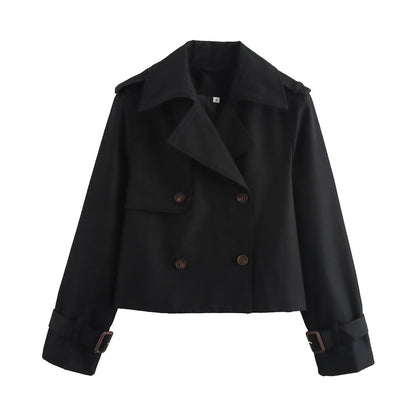 Short trench coat