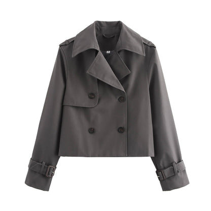 Short trench coat