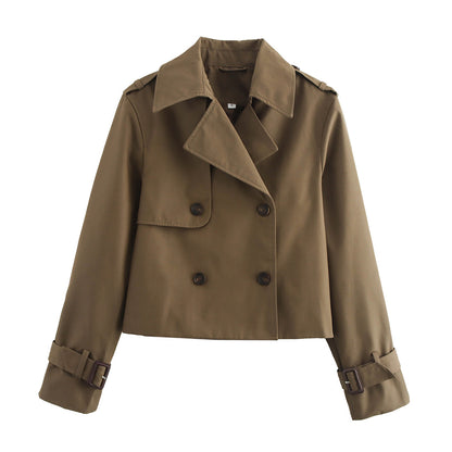 Short trench coat